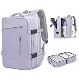 Large Travel Backpack for Women,Carry On Backpack,Expandable Airline Airplane Approved Weekender Bac