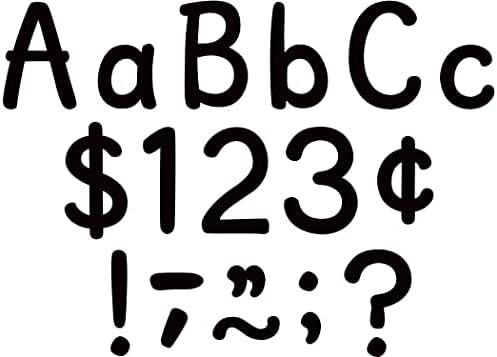 Teacher Created Resources Black 4" Modern Classic Letters Combo Pack image 5