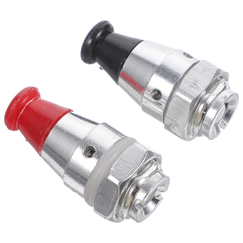 Válvulas de alivio para olla a presión de aluminio, 2 unidades miniatura 1