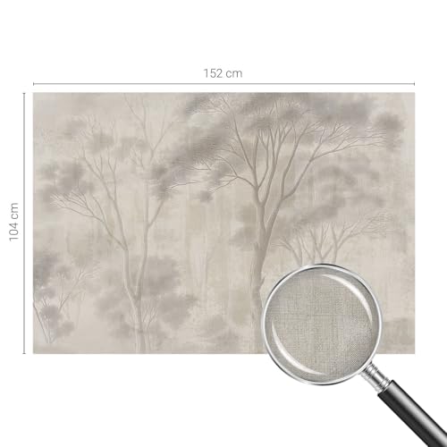 Murales autoadhesivos 152x104 cm para cubrir imperfecciones en paredes de salón 5
