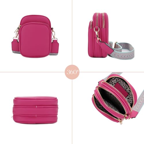 Image of Mali+Lili, Josie Triple Zip Crossbody Bag