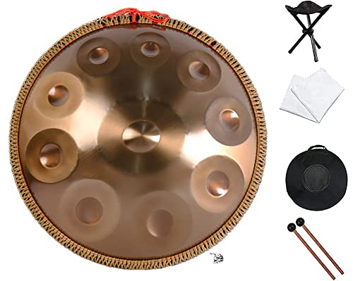 Steel Tongue Drum 22in D Minor 10 Notas miniatura 1