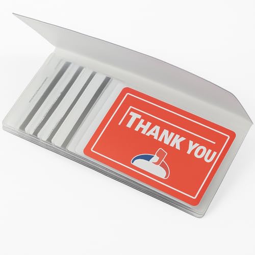 MARSHAL Checkbook Plastic Insert Made in USA 6 Page SET of 2 Card Holder2