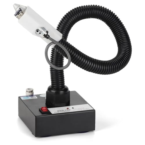 YXYLJOZ Ionizador antiestático Industrial, Pistola de Aire ionizante antiestática, soplado de Polvo eficiente, rotación de Bobina, para eliminación de estática Industrial y 🔥