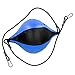 Double End Boxing Ball, Speed Punch Bag for Reflex Training, High - Elastic PU Leather Hanging Boxing Training Ball with Hooks for MMA, Fitness, and Hand - Eye (Black Blue)