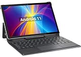 Jumper Tablet 10.1 Pulgadas con Teclado, 4GB RAM+128GB ROM, 10000mAh, Android 11 Tablet Tactile, 1920x1200 Full HD Teclado Bluetooth Tableta, 13MP+5MP Cámara, Carta SIM+GPS, Bluetooth 5.0