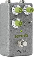 The Fender Hammertone Reverb Guitar Effect Pedal, meticulously crafted by Fender's in-house experts, delivers stunning ambience and echo; This pedal boasts three reverb modes and powerful controls, embodying Fender's rich heritage of innovation Origi...
