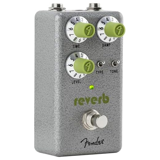Fender Hammertone Reverb, Pedal de Efecto para Guitarra