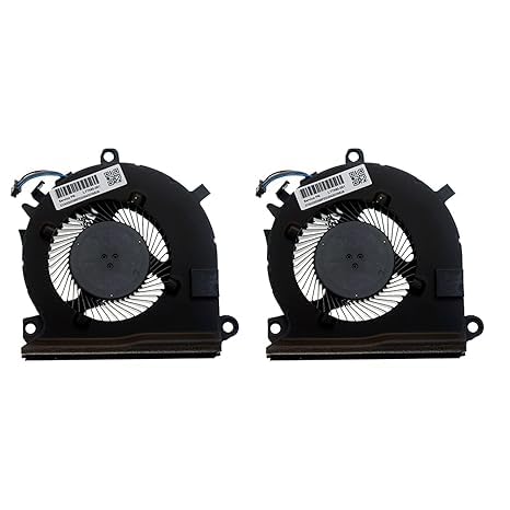 Laptop Internal CPU/GPU (Pair) Cooling Fan For Hp Pavilion Gaming 15 EC Series Laptop Part No-L77560-001 HP 15 EC0013DX HP 15 EC2150ax HP15EC2004ax HP 15 EC0xxx HP15-EC0101ax HP 15-EC1050ax-image-6