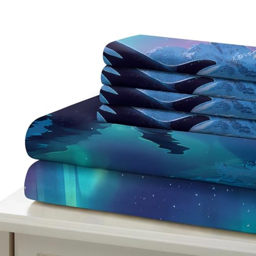 Housse de couette orque impression 3D haute définition microfibre respirante