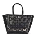 Produktbild Witzgall Shopper Vintage Style 5010 55 TINE schwarz, 37cm x 24cm x 28cm, Einkaufstasche, Einkaufsshopper