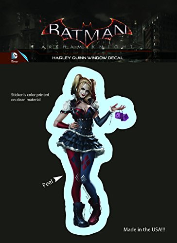 Elephant Gun DC Comics Arkham Knight Harley Quinn Car Window Sticker Decal