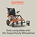 SuperHandy Wheelchair Replacement Battery - 24V 6Ah Lithium Extended-Life, Lightweight & Portable for Enhanced Mobility and Prolonged Use