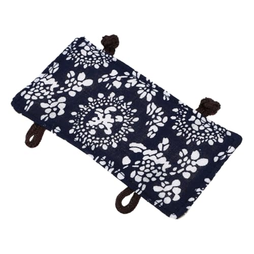 Pan Handle Covers Tea Kettle Handle Cover Heat Insulation Pads Vintage Cloth Tea Pot Sleeve Washable Sleeves Mitt Glove for Home Kitchen Sauce Holder