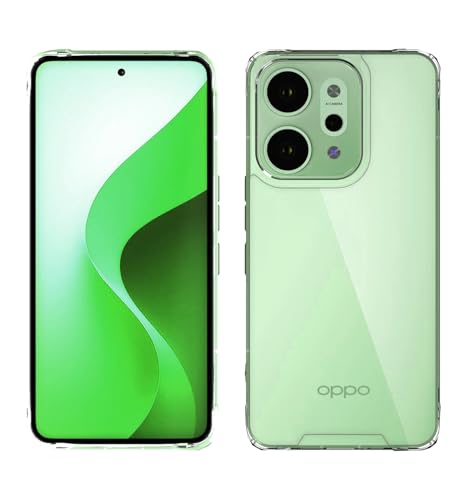 Image of Soft Silicone TPU Flexible Back Cover Compatible with Oppo Reno 14 5G