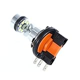 CHICAMPERA Ampoule LED H15 pour Voiture 100w, 20 Led, Paire, Aluminium, Longue Durée, Éclairage Antibrouillard et Feux de Jour, Facile à Installer