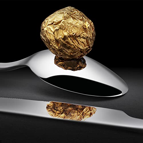 Kingstone Dinner Spoons Set Of 16, 8-Inch 18/10 Stainless Steel Spoon Cutlery Table Spoon For Home, Kitchen & Restaurant, Dishwasher Safe (Dinner Spoons Set, 16-Piece) #TOP2