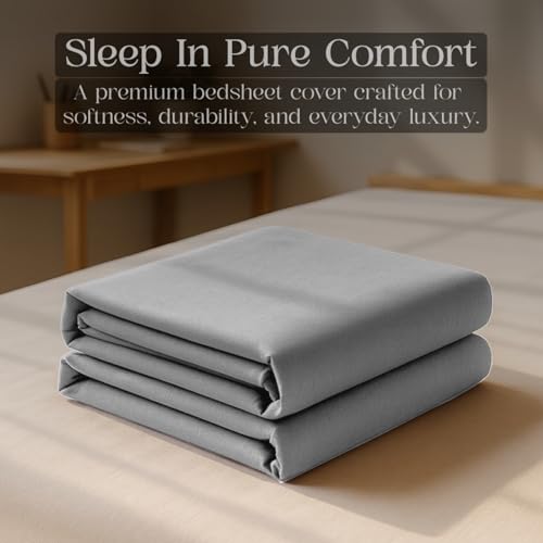 Image of Utopia Bedding Waterproof Mattress Protector King Size, Cotton Terry Bed Cover, Breathable Mattress Cover & Bed Protector for Double Bed, Elastic Fitted Waterproof Mattress Cover, 198 x 183 cm