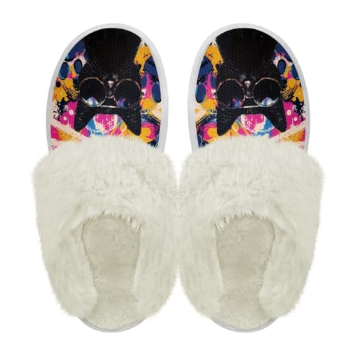 Slippers for Women Lightweight Soft Soled Comfort Walking Slippers for Winter Non Slip for Indoor Outdoor2