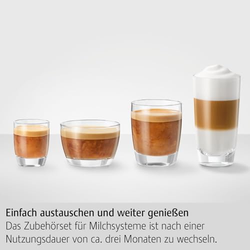 JURA original - Zubehörset für Milchsysteme für One-Touch JURA-Vollautomaten - TÜV-zertifizierte Hygiene - 4 x Milchschlauch, 4 x Verbindungsstück (davon 2 x HP1), 2 x Luftansaugstutzen - 24115