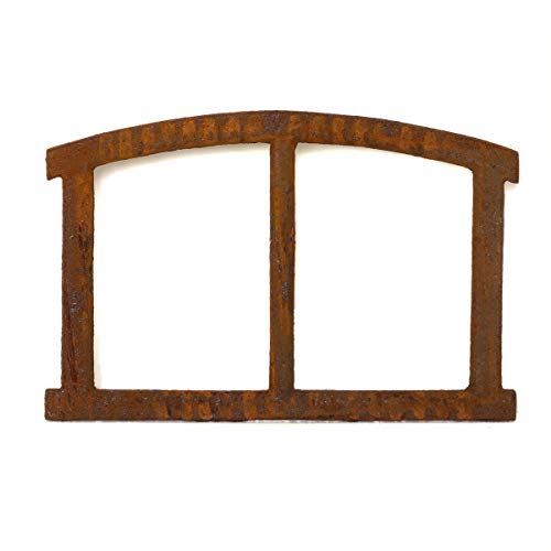 Antikas Eisenfenster | Gusseisenfenster ca. 40 x 28 cm | Auch als Stallfenster & Garagenfenster