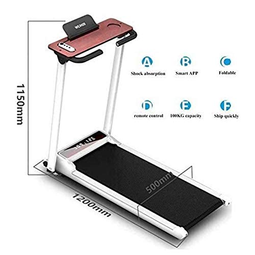 Image of Treadmills Folding Treadmill Household Treadmill Small Fitness Equipment Mini Folding Multi-Function Treadmill Gym Treadmill Smart Indoor