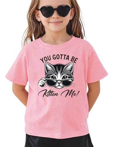 Kids Toddler Little Boys Girls T-Shirt Short Sleeve Funny Animals Graphic Letters Print Tee Top Summer Clothes