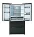 TESLA French Door Fridge Freezer – 318L Fridge / 221L Freezer Capacity, Freestanding Black, E Energy, Total No Frost, Non Plumbed, Multi Airflow, Door Water Dispenser & Metal Cooling (T571FRDB)
