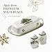 Spode Christmas Tree 3-Piece Hostess Set – Butter Dish with Lid, Salt Shaker & Pepper Shaker – Festive Earthenware for Christmas & Holiday Entertaining – Dishwasher Safe Gift Set