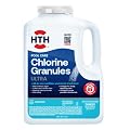 HTH 22017 Swimming Pool Care Chlorine Granules Ultra, Swimming Pool Chlorinating Sanitizer & Shock, 5lb
