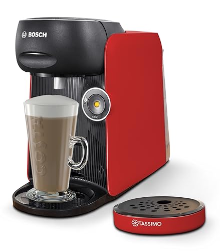 Tassimo by Bosch FINESSE TAS16B3GB POD Coffee Machine, 1400 Watt, 0.7 Litre - Red - Image 3