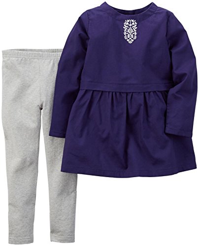 Peplum top set 2 pièces pour les après-midis au parc de bébé fille