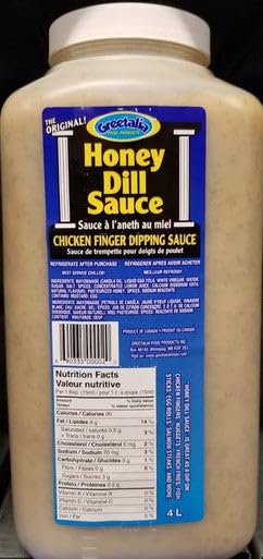 Salsa Honey Dill para pollo 4 L miniatura 2