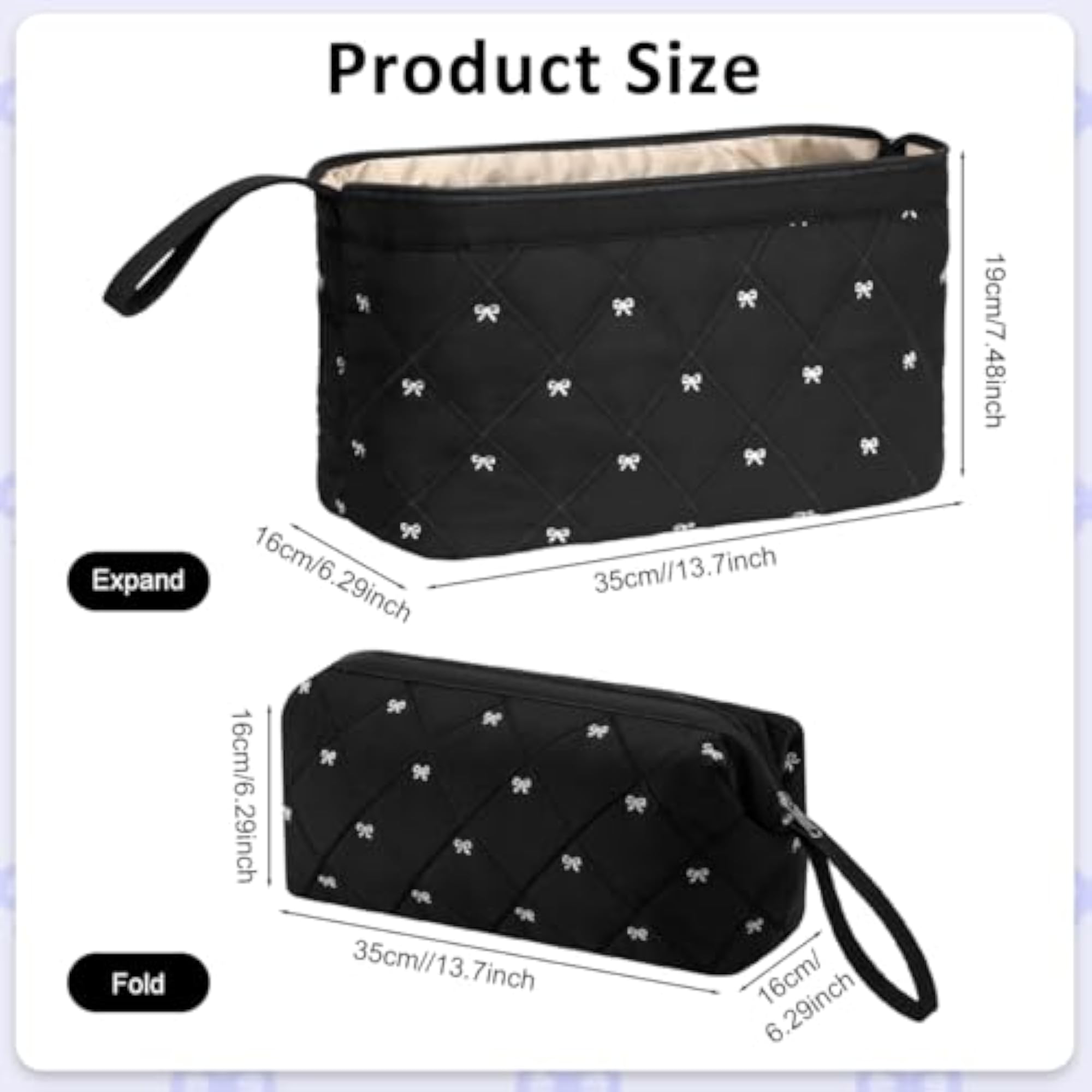 Hair Dryer Storage Bag for Travel
