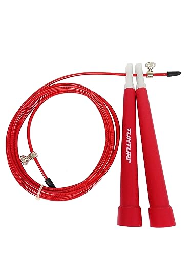 Tunturi Unisex's Skipping Rope, Black, One Size