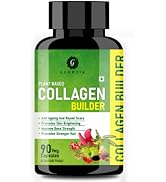 GLOWSIK PLANT BASED COLLAGEN BUILDER FOR SKIN GLOW , HAIR & BONES - 90 capsules