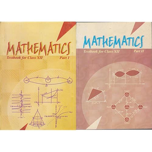 NCERT Mathematics Textbook for Class 12 Part 1 & 2 12079 & 12080