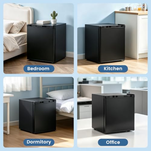 Image of Electactic 1.3 Cu.Ft Mini Fridge, Single Door Compact Refrigerator