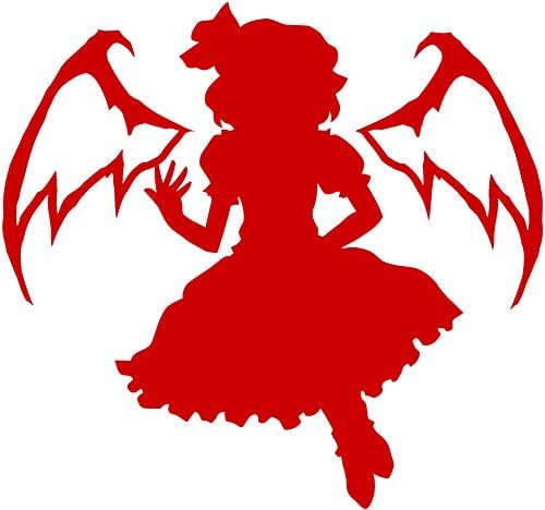 KJZKJZ Vinyl Stickers Symbol 5.5" Decorative DIE Cut Decal for Cars Tablets LAPTOPS Skateboard - RED Color.