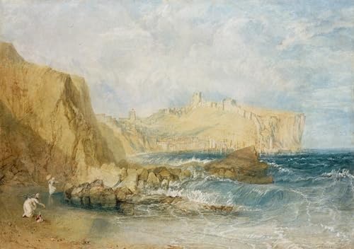 Tableau Scarborough de Turner impression d'art sur toile 60x90cm