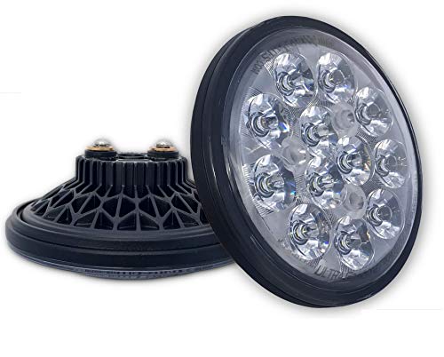 Aero-Lites Ultra G2 Series High Performance (3,200lm) LED PAR36 Replacement 10x10 Spot Beam | 10-32VDC