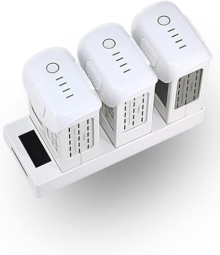 Miniatura 2 de Cargador de batería para DJI Phantom 4 Drone DJI Phantom 4, cargador de memoria que carga tres baterías seguidas, accesorios de carga (Phantom 4, 3