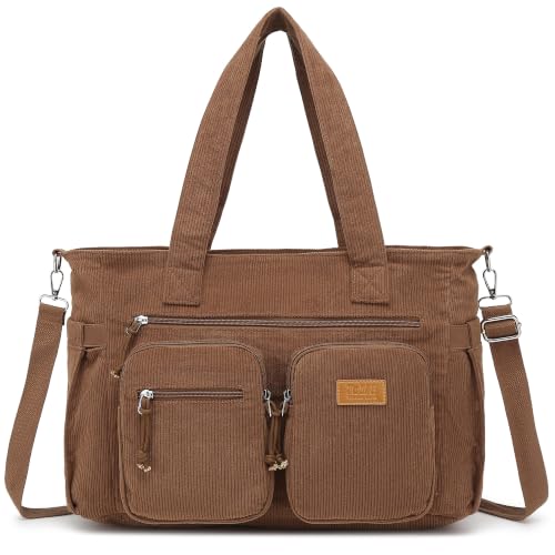 Image of ToLFE Women Top Handle Satchel Handbags Shoulder Bag Messenger Tote Bag Purse Crossbody Bag Travel Work Tote Bag