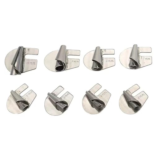 Set Universal de 8 Pies de Prensatelas para Dobladillo 3-10mm miniatura 2