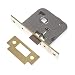 Tesa Assa Abloy 3012318 Cerradura Tesa 2005-hl/40, Latonado, Entrada 40 mm