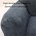 ERGRFHNL Revuera Pet Sofa, Revuera Calming Pet Sofa, Revuera Pet Bed, Calming Dog Bed Fluffy Plush Pet Sofa, Dog Sofa Couch Bed for Large Small Dogs & Cats up to 110 lbs (3XL,Dark Gray)
