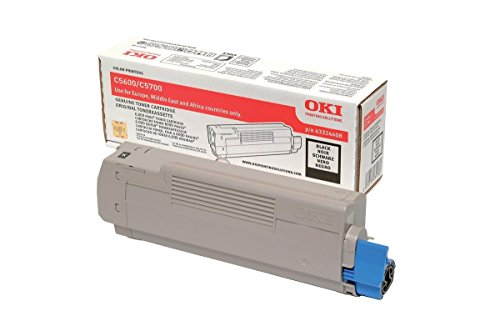 OKI Laser Toner para C5600/C5700/43324408 negro ton c5600bk