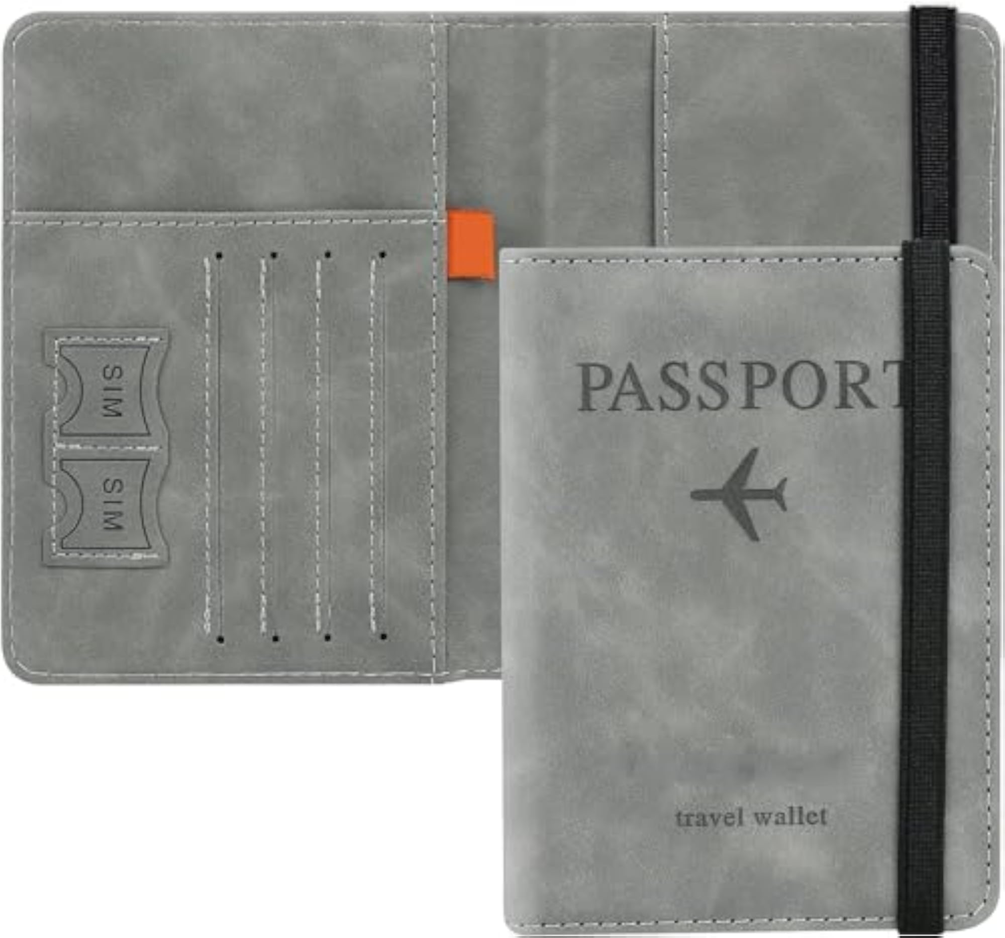 Travel Passport Holder with RFID Protection, Daily Use