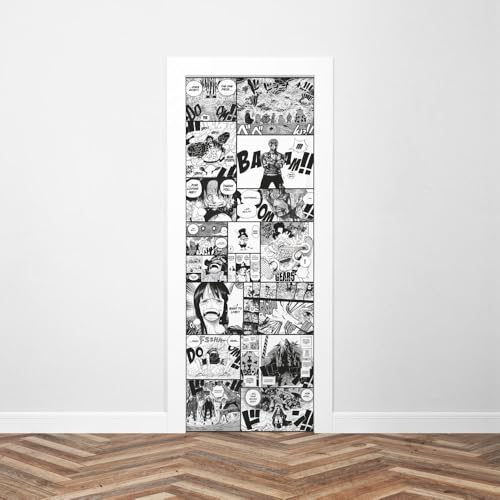 Sticker Porte Manga One Piece 204 x 73 cm