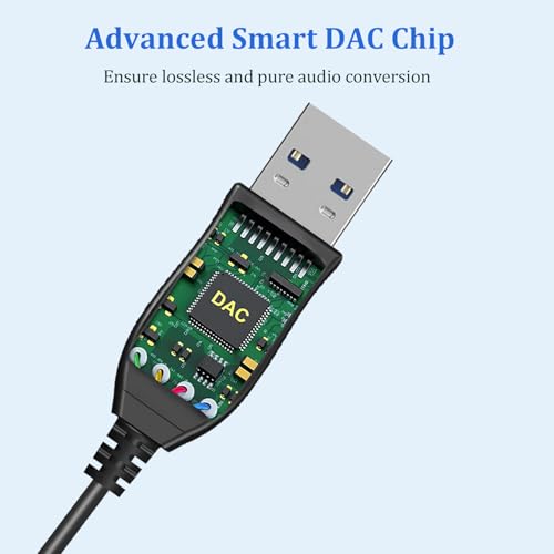 Câble RJ9 vers USB ordinateur PC casque filaire DECT VoIP